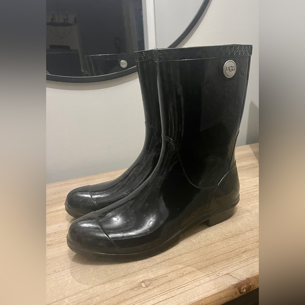 Ugg Black Rainboot - image 1